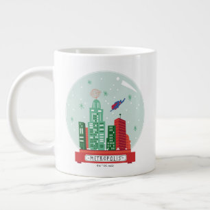 Grande Tasse Superman Metropolis Globe des neiges