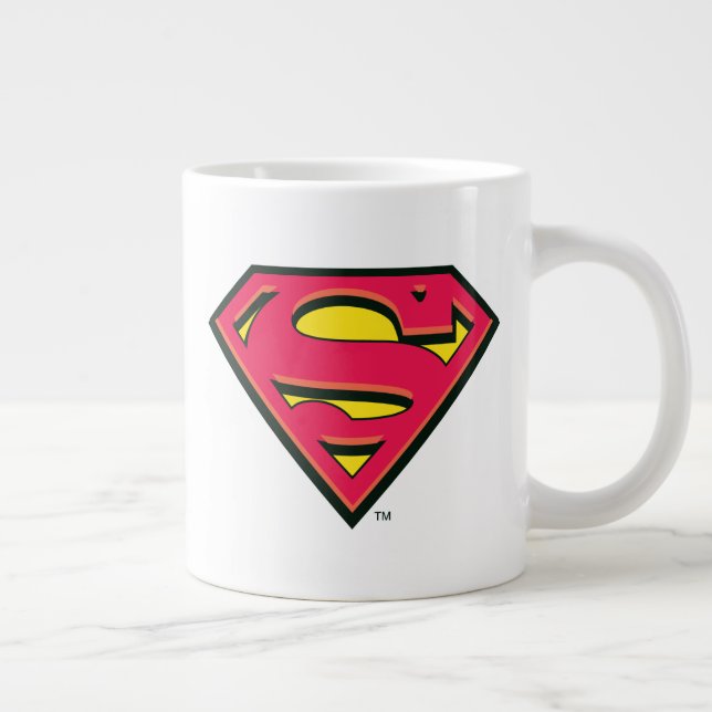 Grande Tasse Superman S-Shield | Logo classique (Droite)