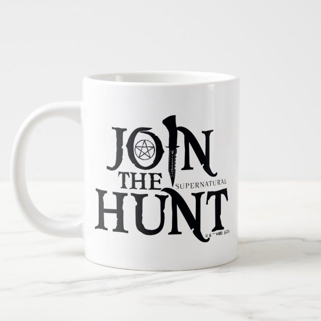 Grande Tasse Supernatural "Join the Hunt" (Gauche)