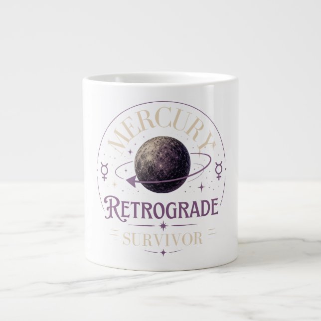 Grande Tasse Survivant de la rétrogradation de Mercure (Devant)