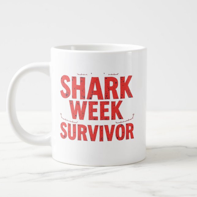 Grande Tasse Survivant de la Semaine du requin (Gauche)