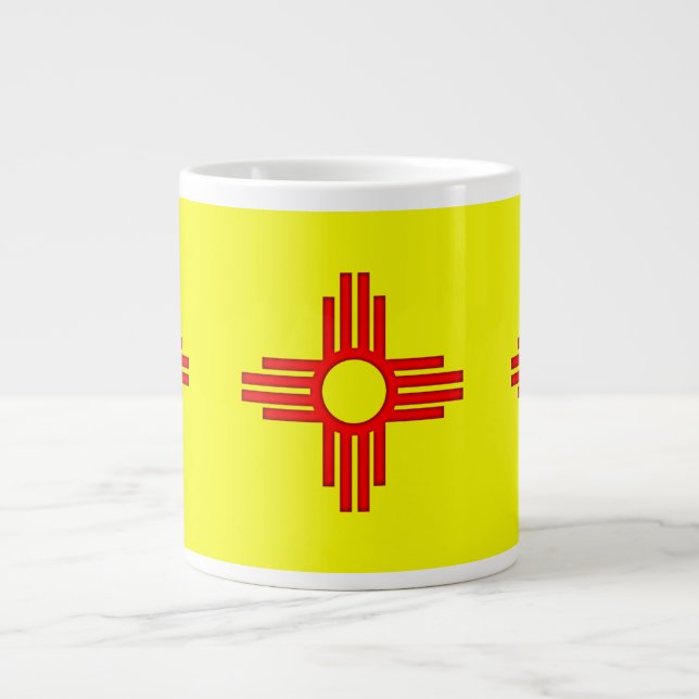 Grande Tasse Symbole Zia Sun (Devant)