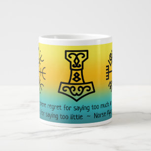 Grande Tasse Symboles viking