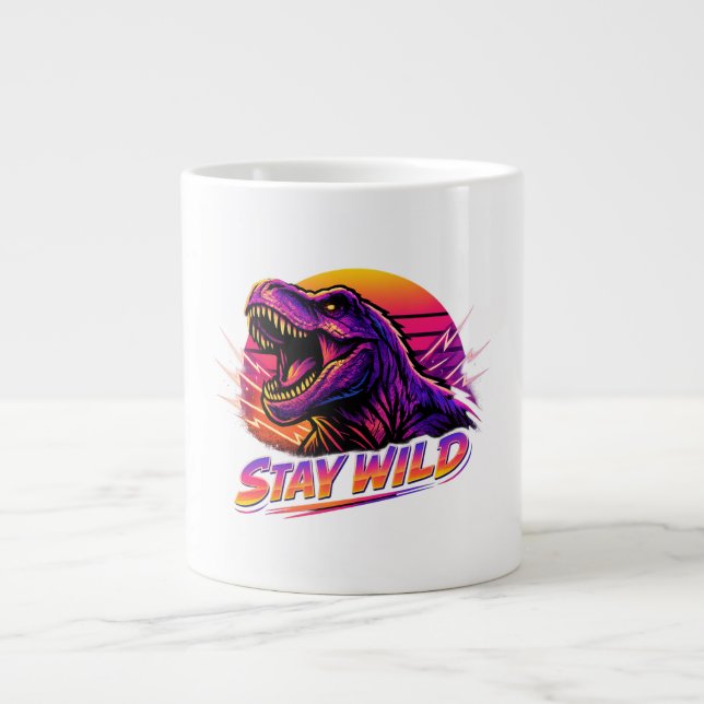 Grande Tasse T-Rex Reste Sauvage (Devant)