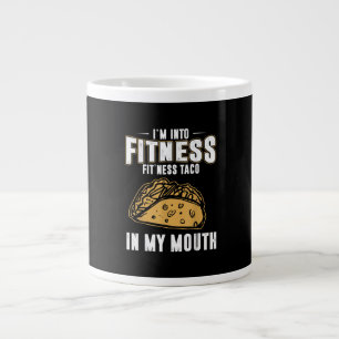 Grande Tasse T-shirt Funny Gym Fitness