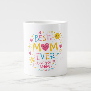 Grande Tasse T-shirt "Meilleure Maman Du Monde"