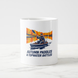 Grande Tasse T-shirt pour pêcheur, sweat à capuche pour le kaya