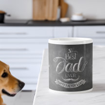 Tableau noir Meilleur Papa de tous les temps Fête 