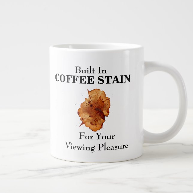 GRANDE TASSE TACHE DE CAFE INTEGREE (Droite)