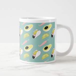 Grande Tasse Taco à propos d'amour   Motif d'élément Taco