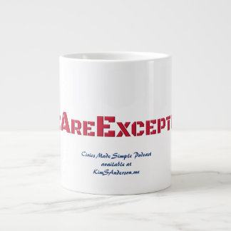 Grande Tasse Taille de jumbo de la boîte à café CMS