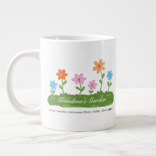 Grande Tasse Taille JUMBO - Le jardin de grand-mère 6 petits-en