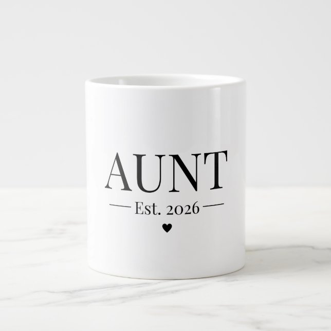 Grande Tasse Tante établie 2026 (Devant)