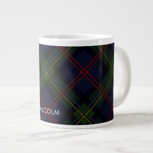 Grande Tasse Tartan de souvenir à carreaux rustique