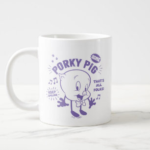 Grande Tasse Tasty Retro Porky Pig