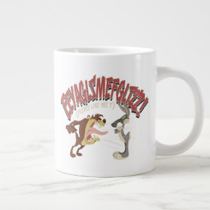 Grande Tasse TAZ™ crie sur BUGS BUNNY™ "S'il vous plaît, aimez-