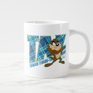 Grande Tasse TAZ™ Tornado Terreur Plaid