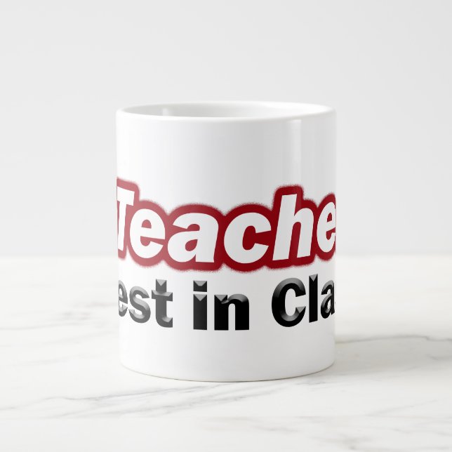 Grande Tasse Teacher Best in Class (Devant)