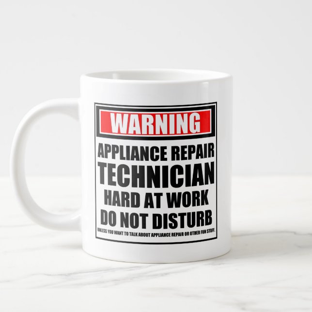 Grande Tasse Technicien De Réparation D'Appareils D'Avertisseme (Gauche)