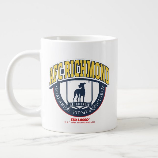 Grande Tasse Ted Lasso | AFC Richmond Athletic Circle Badge (Gauche)