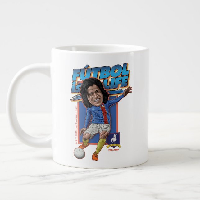 Grande Tasse Ted Lasso | Dani Rojas Bobblehad (Gauche)