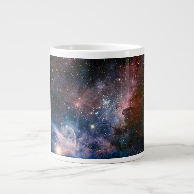 Grande Tasse Télescope Nebula Hubble Carina Rouge et Bleu (Devant)