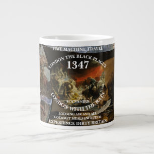 GRANDE TASSE TEME MACHINE VOYAGE LONDRES 1347 BLACK PLAGUE