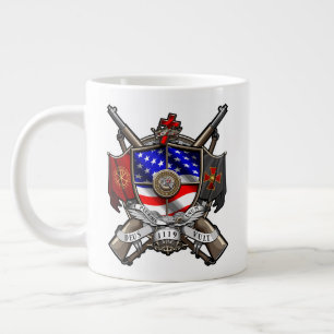 Grande Tasse Templars USA Jumbo 20oz
