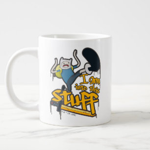 Grande Tasse Temps d'aventure   Finn "Je Suis Dans Ce Genre De 
