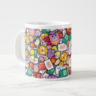 Grande Tasse Temps d'aventure | Motif de jeu de caractères