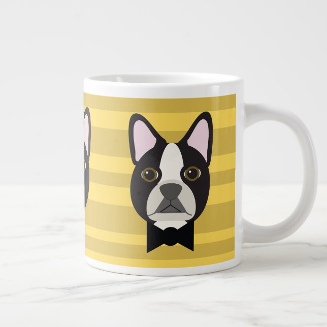 Grande Tasse Terrier de Boston (Droite)