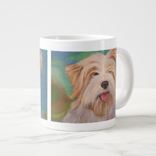 Grande Tasse Terrier Portrait Cute Pet Chien Art