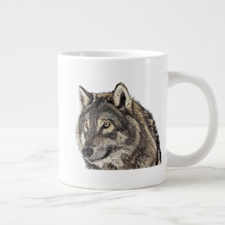 Grande Tasse Tête de loup
