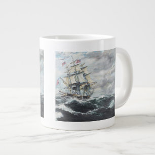 Grande Tasse Têtes de constitution d'USS pour S.M. frégate