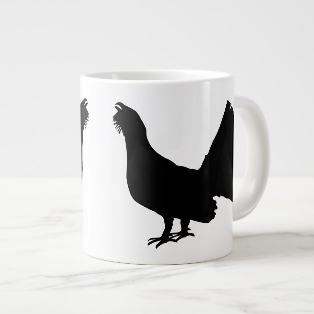 Grande Tasse Tétras lyre (Devant droit)