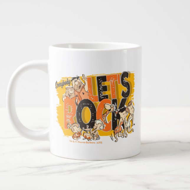 Grande Tasse The Flintstones | Everybody Let's Rock (Gauche)