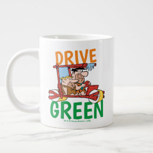 Grande Tasse The Flintstones   Fred & Barney - Drive Green