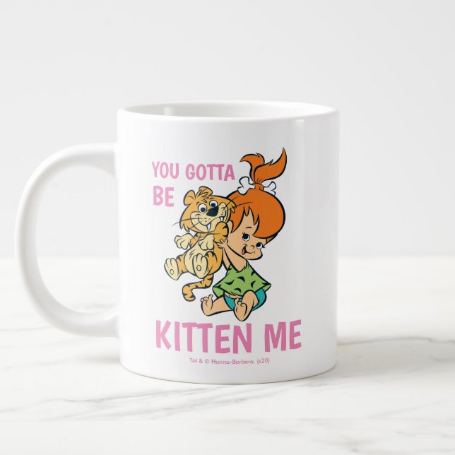 Grande Tasse The Flintstones | Pebbles & Her Tiger (Gauche)