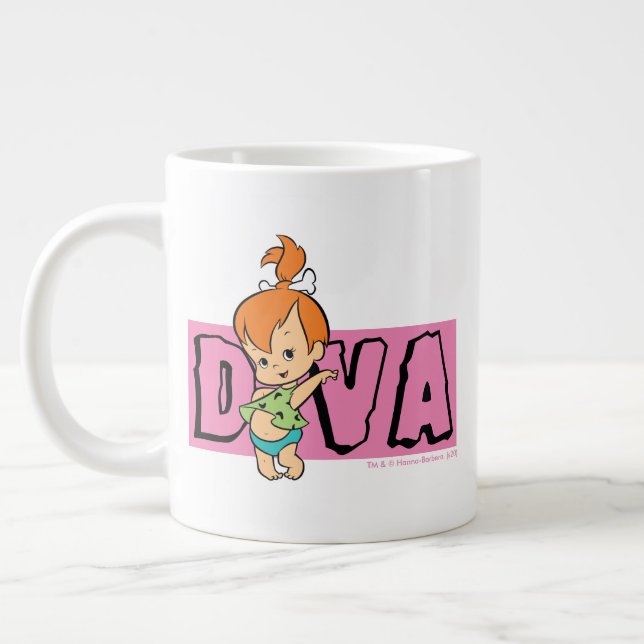 Grande Tasse The Flintstones | Pebbles - Little Diva (Gauche)