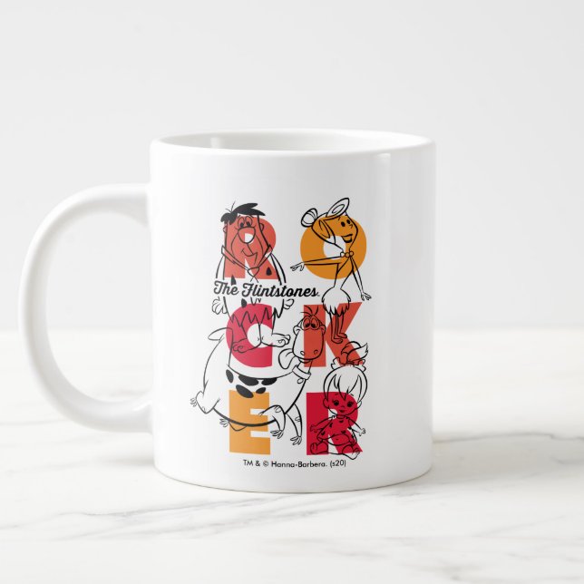 Grande Tasse The Flintstones | ROCKER (Gauche)