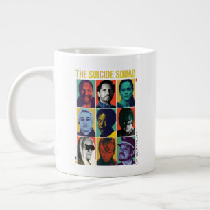 Grande Tasse The Suicide Squad   Retro Grid With Amanda Waller