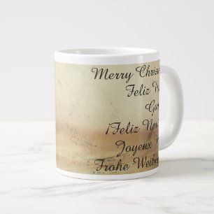 Grande Tasse Thème de Noël avec balle de Noël