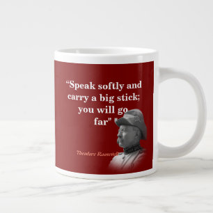 Grande Tasse Theodore Roosevelt Citation Sur Le Transport D'Un