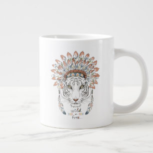 Grande Tasse Tiger Amérindien