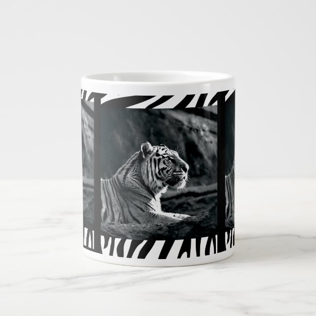 Grande Tasse Tigre blanc (Devant)