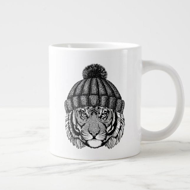 Grande Tasse Tigre prêt pour l'hiver (Droite)
