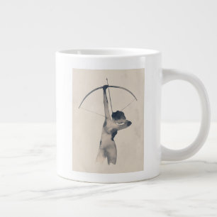Grande Tasse Tir aquarelle