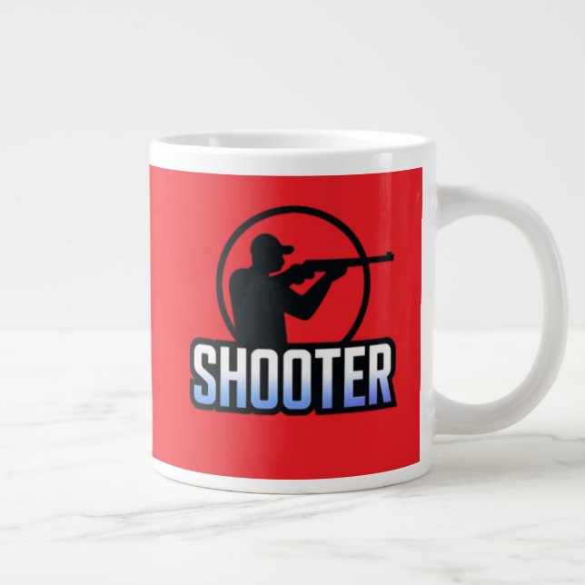 Grande Tasse Tireur - Marksman Silhouette Premium Design (Droite)