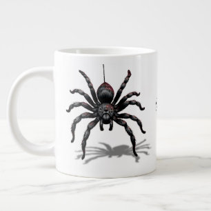 Grande Tasse Tisserand de Minuit (Araignée et Toile) Thème 