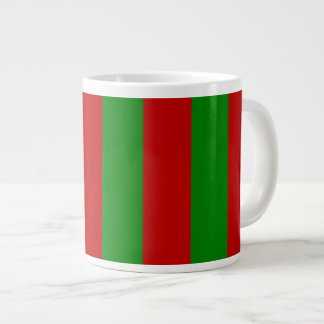 Grande Tasse Toksie Turbie Noël Vert Rayures Rouges